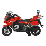 Elektrická motorka BMW - policajná - červená
